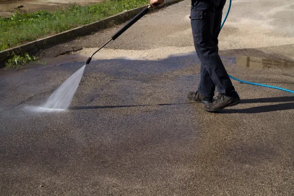 Driveway Pressure Washing